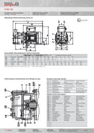 Vacuum pump VH-800 / 1200 / 1600 - SPECK Pumps