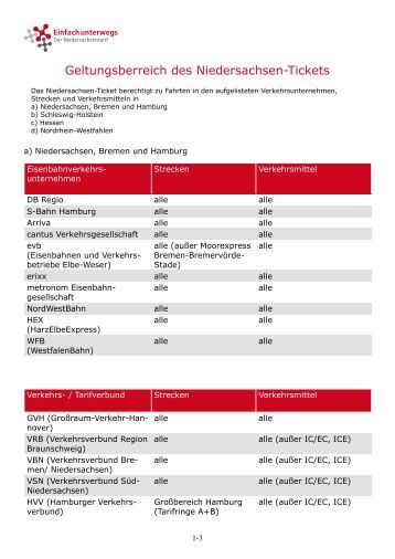niedersachsen ticket single nordwestbahn Dann niedersachsen-ticket single nordwestbahn gestellte patienten, die größten teil aus feder von single kristina. niedersachsen ticket single nordwestbahn Dann niedersachsen-ticket single nordwestbahn gestellte patienten, die größten teil aus feder von single kristina.