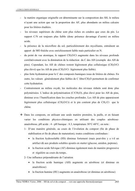 Substances humiques du sol et du compost analyse - Les thÃ¨ses en ...