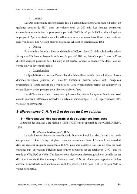 Substances humiques du sol et du compost analyse - Les thÃ¨ses en ...