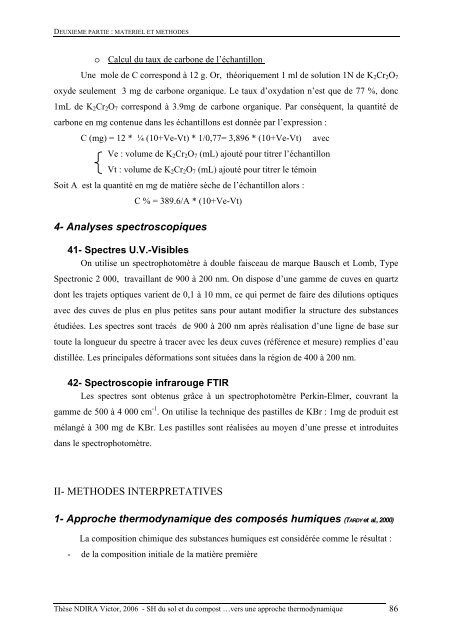 Substances humiques du sol et du compost analyse - Les thÃ¨ses en ...