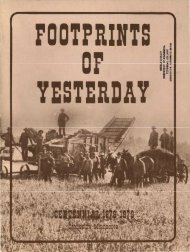 Footprints of Yesterday Centennial 1879-1979 Crookston, Minnesota