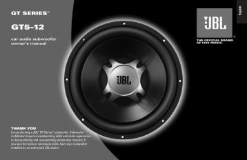 GT5-12 - JBL