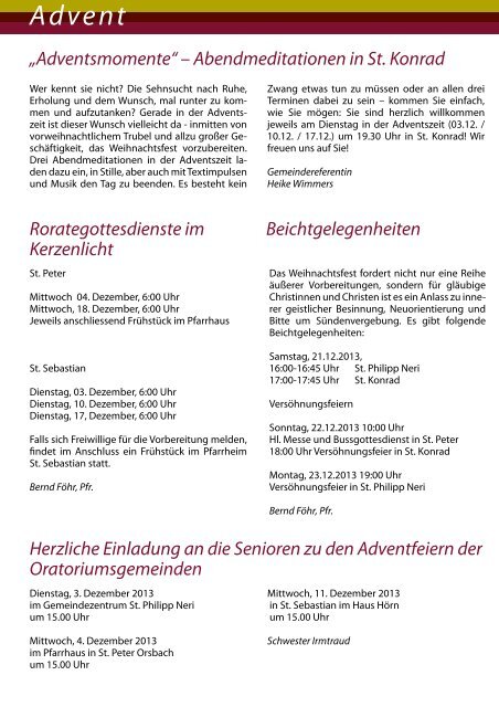 westBlick Dezember 2013 - GDG Aachen-Nordwest