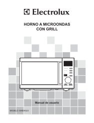 HORNO A MICROONDAS CON GRILL - Electrolux