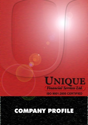 Company Profile - Unique Financial Services Ltd