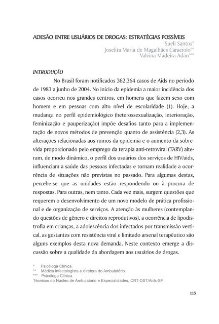 Adesão - Centro de Referência e Treinamento DST/AIDS-SP