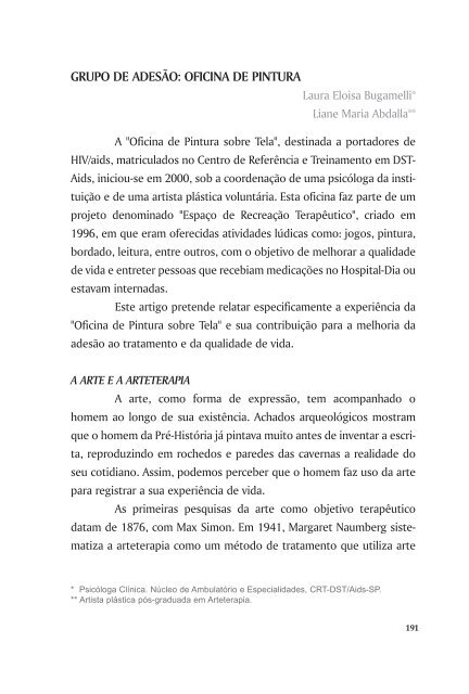 Adesão - Centro de Referência e Treinamento DST/AIDS-SP