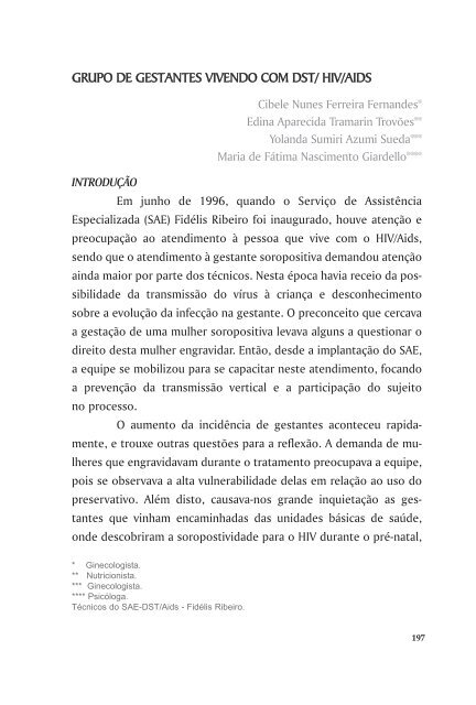 Adesão - Centro de Referência e Treinamento DST/AIDS-SP