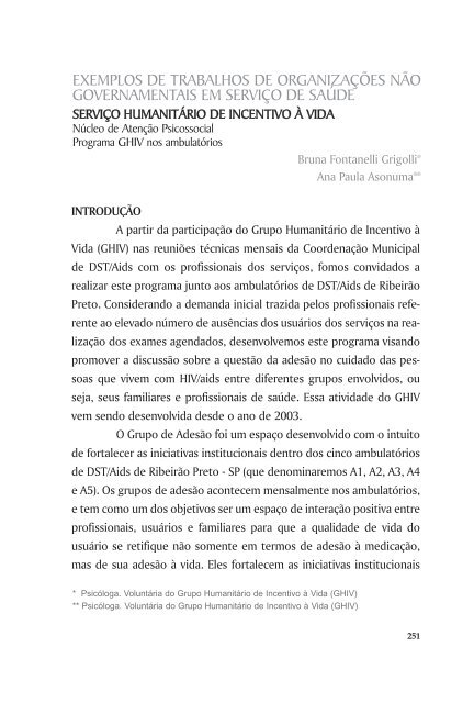 Adesão - Centro de Referência e Treinamento DST/AIDS-SP