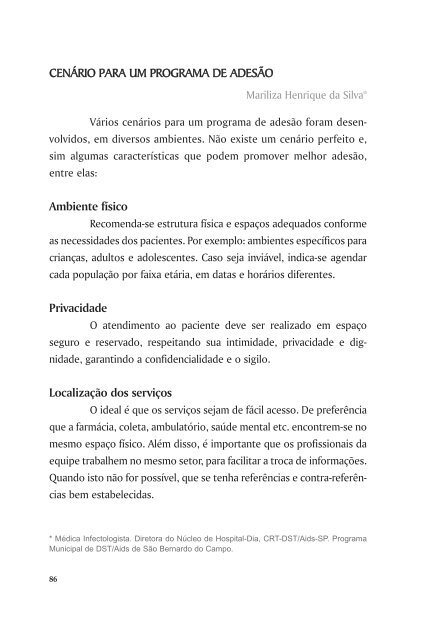 Adesão - Centro de Referência e Treinamento DST/AIDS-SP