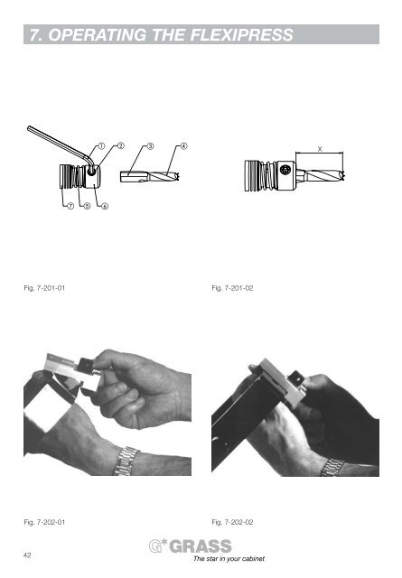 7. operating the flexipress - Grass