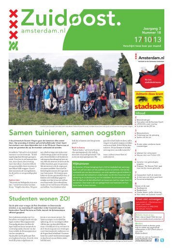 Nummer 18 - Stadsdeel Zuidoost - Gemeente Amsterdam