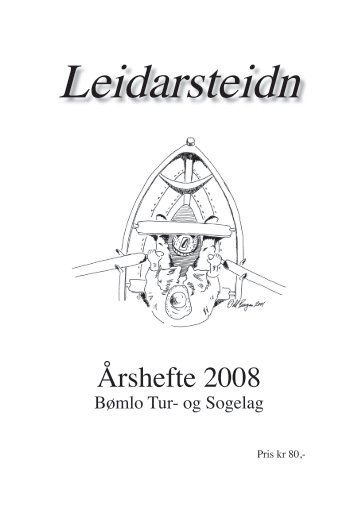Leidarsteidn 2008 .indd - Bømlo Tur- og Sogelag