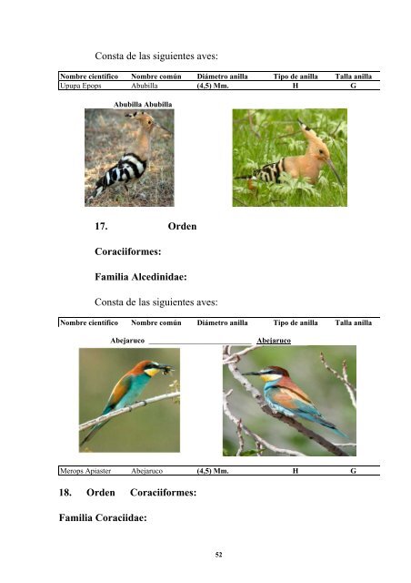 anatomia y morfologia de fauna europea - F.O.R.M.