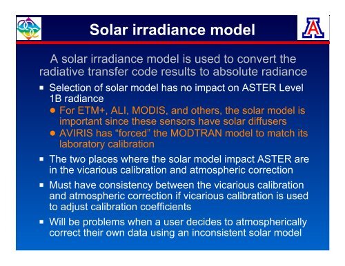 Vicarious calibration of VNIR/SWIR bands of ASTER