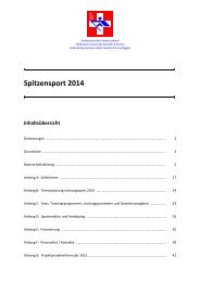 Spitzensport 2014 - Schweizerischer Ruderverband