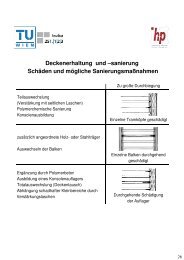 Kapitel 06_Deckensysteme im Bestand - Denkmalpflege TU-Wien