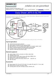 MT0.5-SLTR - EDISEN SENSOR SYSTEME
