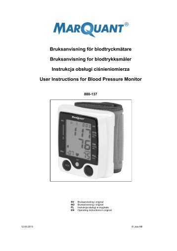 Instrukcja obsÃ…Â‚ugi - Jula