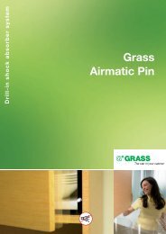 Grass Airmatic Pin catalogue - English