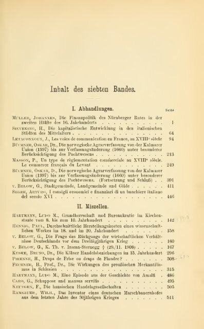 Vierteljahrschrift für Sozial- und Wirtschaftsgeschichte - booksnow ...
