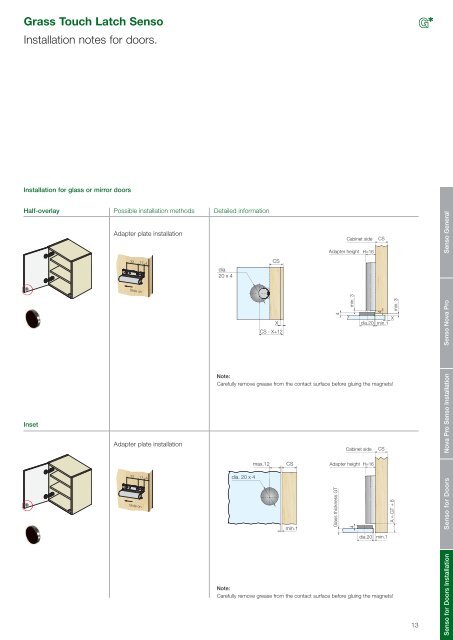 Grass Touch Latch Senso