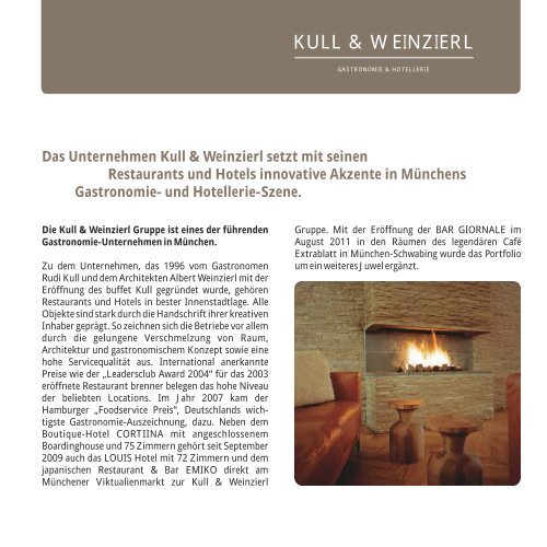 kull & weinzierl - Brenner