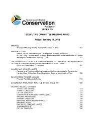 Executive Committee - Toronto and Region Conservation Authority