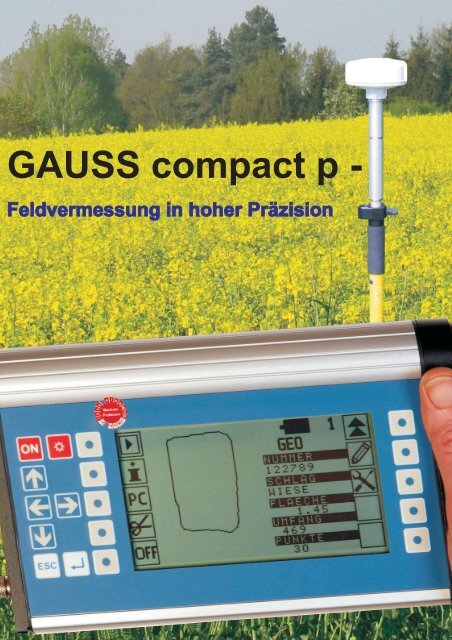 GAUSS compact p - - Kraft und Butzke GmbH