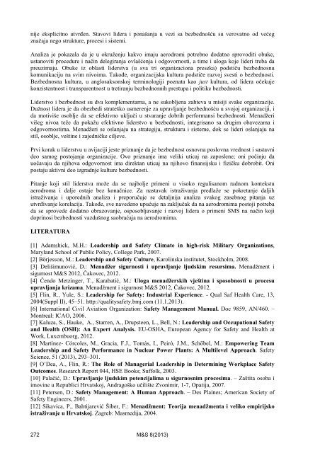 zbornik radova (.pdf 11,5 MB) - Hrvatsko društvo inženjera sigurnosti