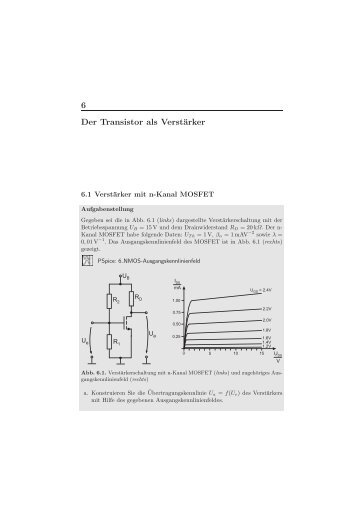 6 Der Transistor als Verstärker - SmiLE