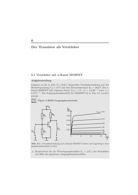 6 Der Transistor als Verstärker - SmiLE