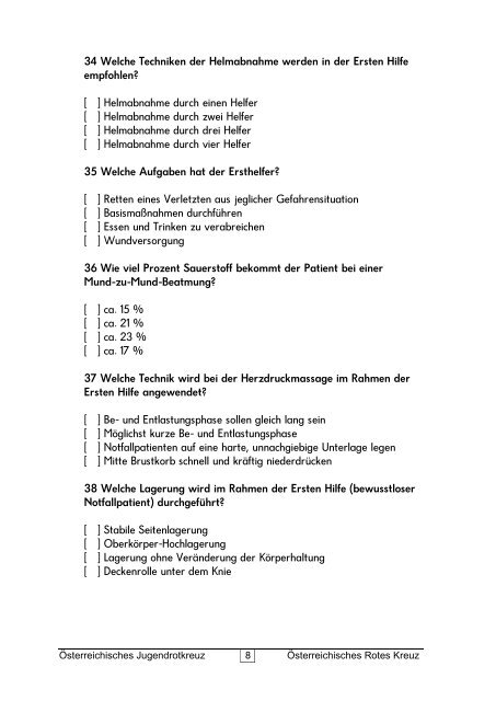 Fragenkatalog 2013 Theorie - Blogs beim Österreichischen Roten ...