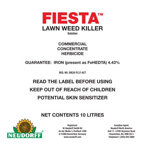 FIESTA Lawn Weed Killer GrowerCentral