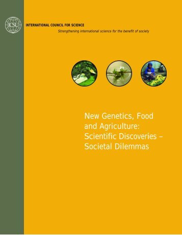 New Genetics, Food and Agriculture: Scientific ... - ArgenBio