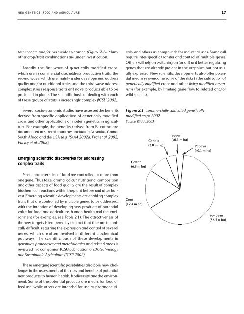 New Genetics, Food and Agriculture: Scientific ... - ArgenBio