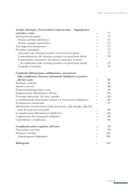 Diagnosi e cura dell'ictus - SNLG-ISS