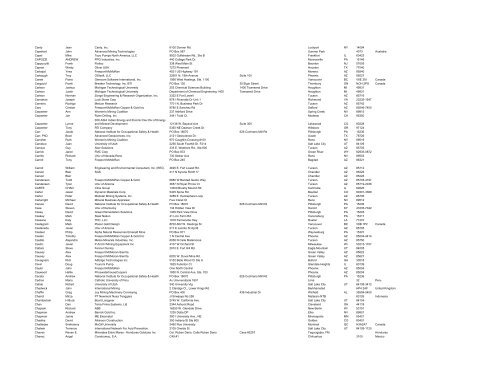 Post Show - Full Attendee List - 03 15 2010 (2).xlsx - SME