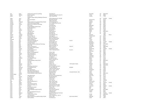 Post Show - Full Attendee List - 03 15 2010 (2).xlsx - SME