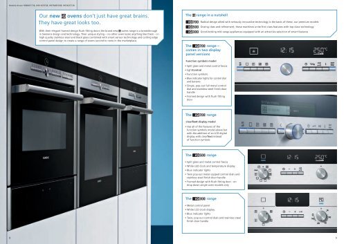 Ovens - Siemens Home Appliances