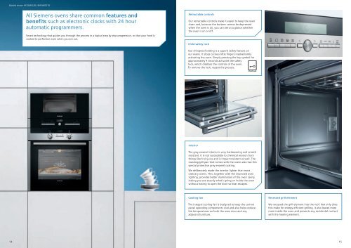 Ovens - Siemens Home Appliances