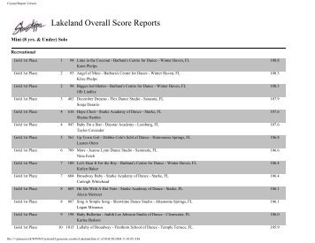 Crystal Report Viewer - Showstopper