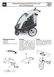 Gebruiksaanwijzing Wandelset City voor KID CAR BikeBuggy