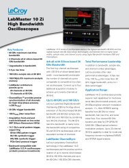 LabMaster 10 Zi High Bandwidth Oscilloscopes