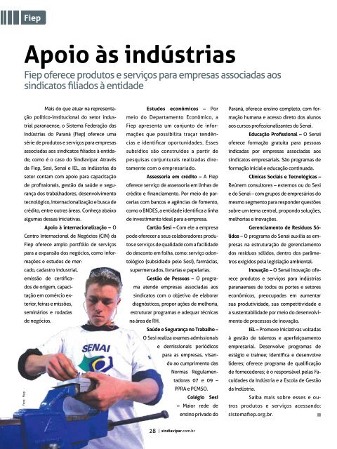 Revista Avicultura - Sindiavipar