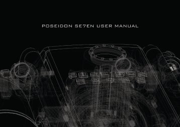 POSEIDON SE7EN USER MANUAL