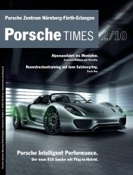 Porsche Zentrum Reutlingen Porsche Intelligent Performance.