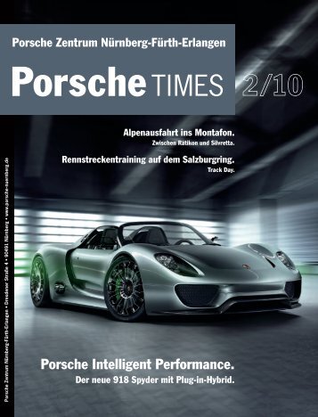Porsche Intelligent Performance.