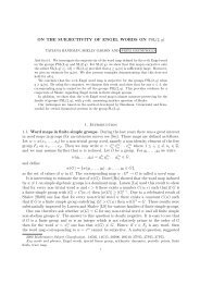 ON THE SURJECTIVITY OF ENGEL WORDS ON PSL(2,q) 1 ...